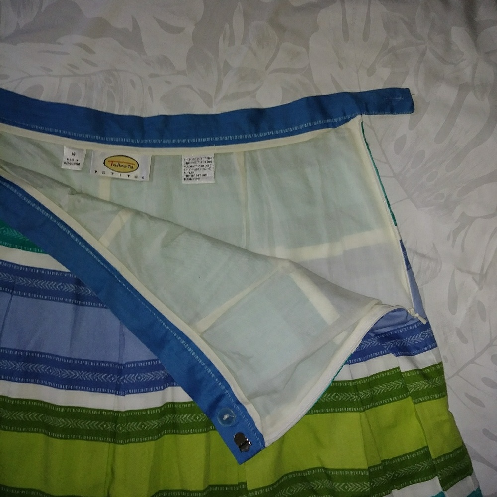 Talbots Cotton Skirt EUC - Picture 3 of 6